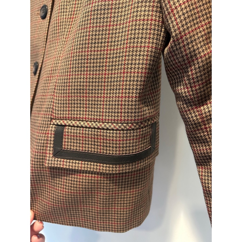 Vintage Pendleton Houndstooth Jacket - image 4